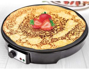 Eternal Kitchen Gadget Deluxe 12" Electric Crepe Maker And Griddle PG93932