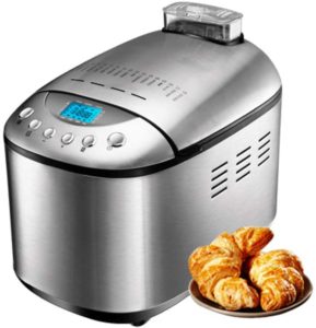Fully Automatic Household Bread Machine Stainless Steel Double Mixing and Dough Maker