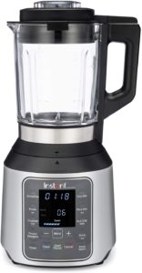 Instant Ace Nova Blender, 56 oz Glass Pitcher, Hot & Cold Settings, Smoothie, Crushed Ice, Nut Butter, Almond Milk, Purée, and Soup, 10 Adjustable Speeds