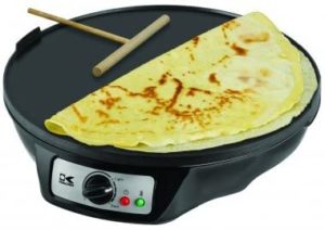 Kalorik CRM 43667 BK Pancake Crepe Maker, Black