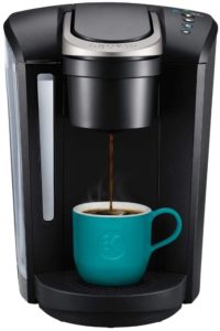 Keurig K-Select Coffee Maker, Single Serve K-Cup Pod Coffee Brewer, With Strength Control and Hot Water On Demand, Matte Black