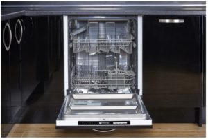 White Knight DW1460IA Fully Integrated 14 Place Full-Size Dishwasher in White