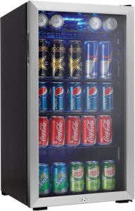 Danby 120 Can Beverage Center, Stainless Steel DBC120BLS