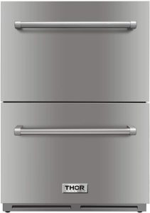Double Drawer Under-Counter Built-in Fridge Refrigerator