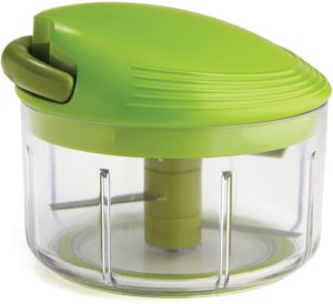 Kuhn Rikon Pull Chop, 2 Cup Food Chopper, Green