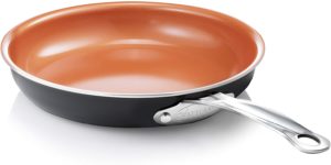 Non Stick Fry Pan Titanium and Ceramic Copper Coating