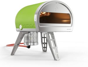 ROCCBOX Portable Outdoor Pizza Oven - Gas or Wood Fired, Dual-Fuel, Fired Pizza Oven - Green. Buy Now for Free Wood Burner