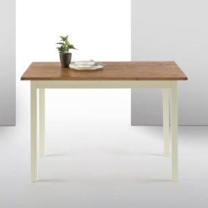 Zinus Becky Farmhouse Wood Dining Table / Table Only