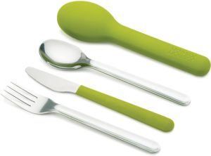 Joseph Joseph 81033 GoEat Compact Stainless-Steel Cutlery Set